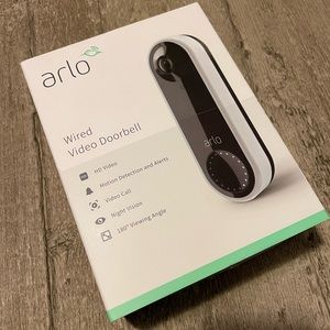 Arlo Essential wired video doorbell (gently used, works great)